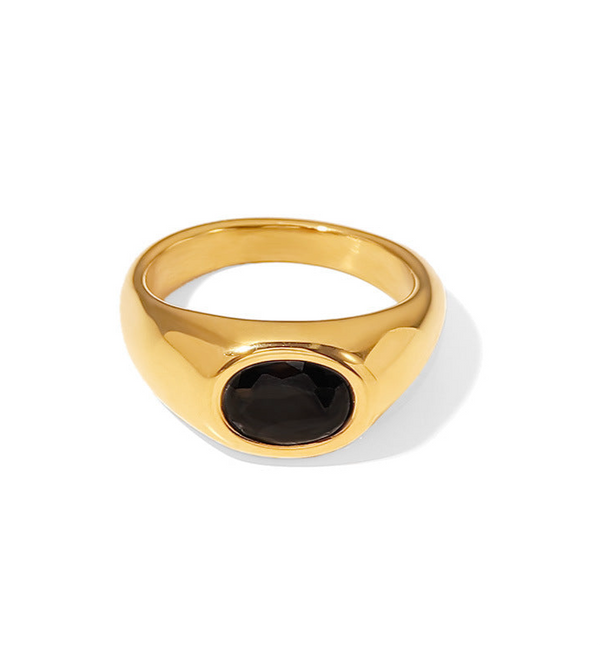 Black Signet Ring