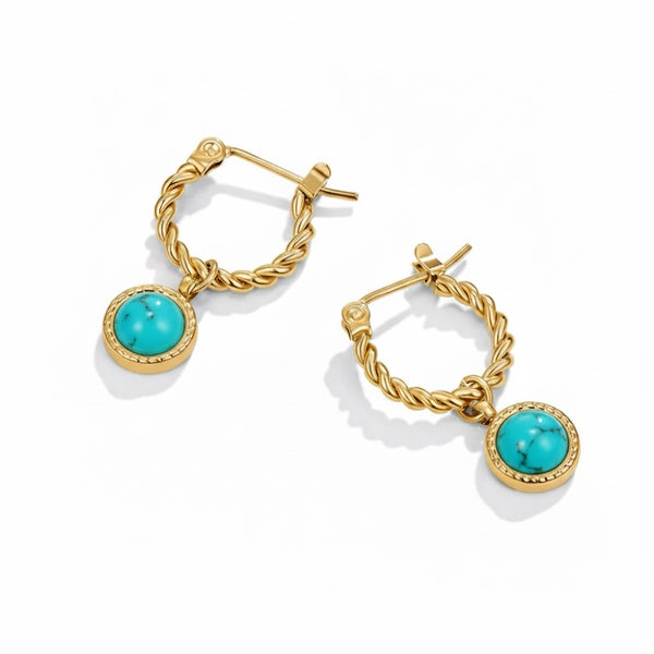 Ellen Earrings - Turquoise