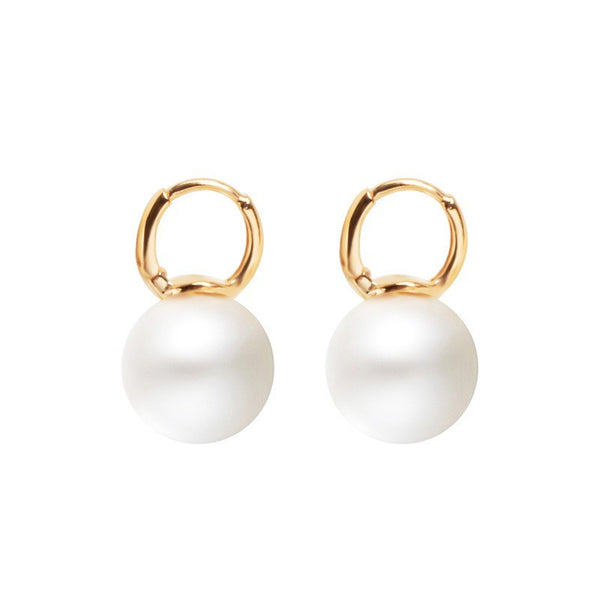 Bonnieux Pearl  Earrings- Gold Vermeil