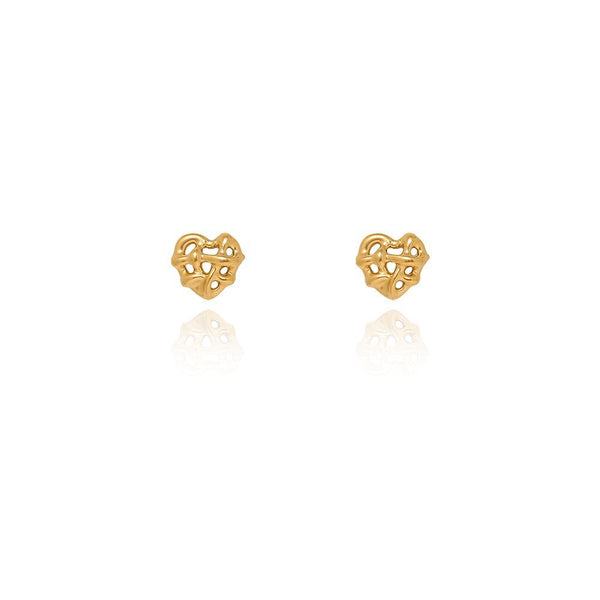 Destined Love Heart Earrings