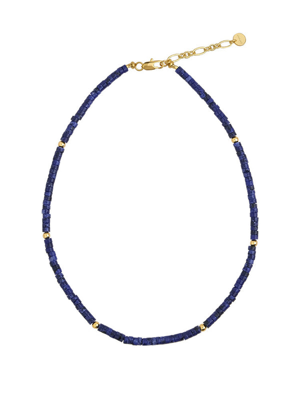 Lapis Beaded Necklace