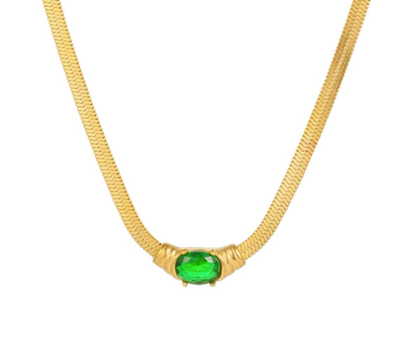 Bexley Necklace -Green