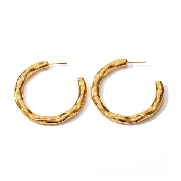 Pivot Hoop Earrings