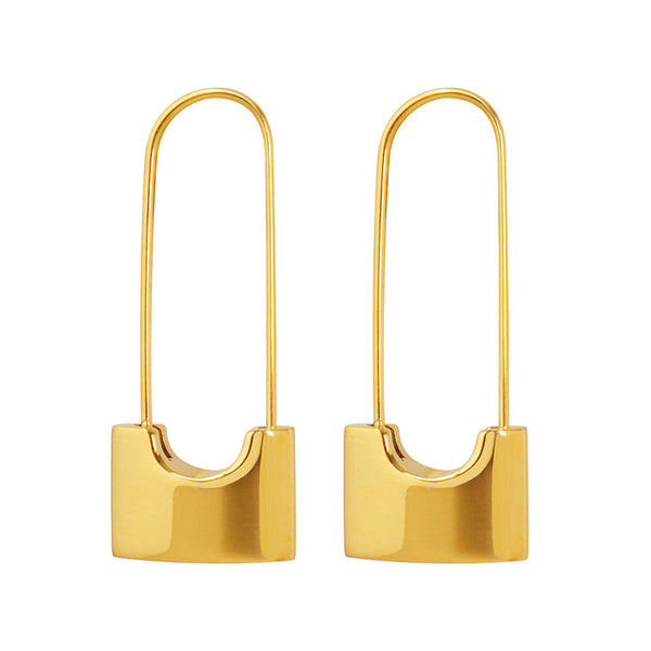 Safety Pin Earrings