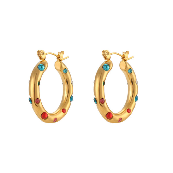 Sally Hoop Earrings