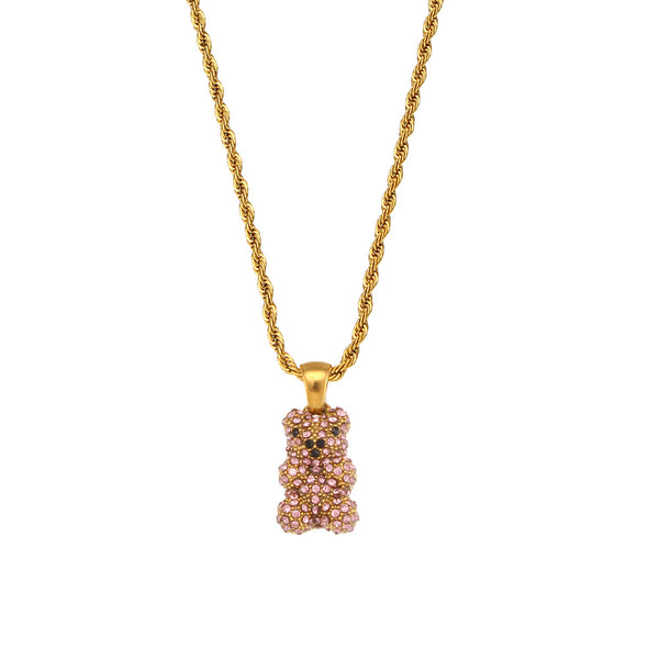 Capucine Necklace - Rose Pink