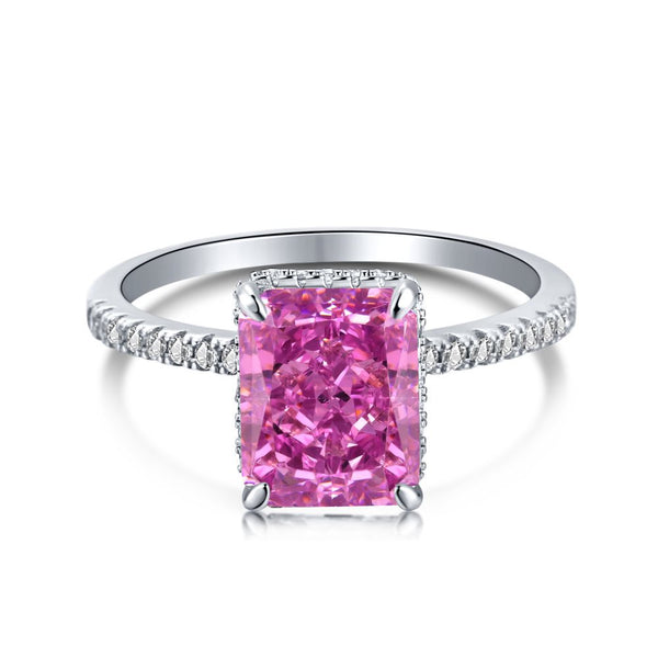 The Aurora Ring - Fuchsia Sapphire | 925 Sterling Silver