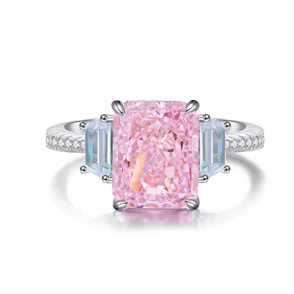 The Forever Ring - Pink Sapphire | 925 Sterling Silver