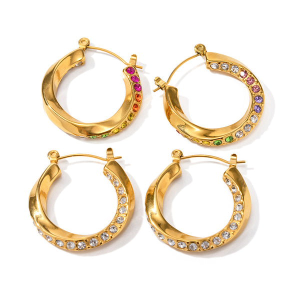 Bella Hoop Earrings