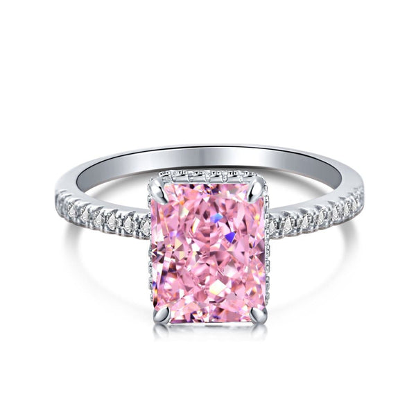 The Aurora Ring - Rosé Pink Sapphire | 925 Sterling Silver