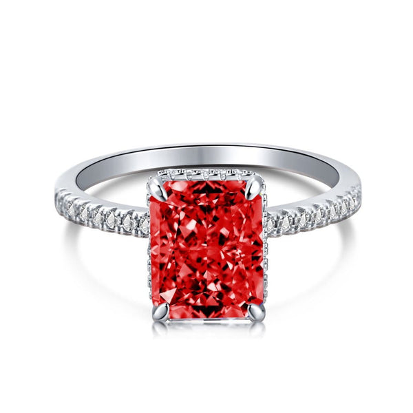 The Aurora Ring - Ruby | 925 Sterling Silver