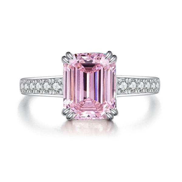 The Evermore Ring - Pink Sapphire | 925 Sterling Silver