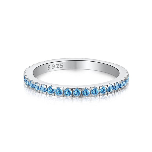 The Aura Ring - Aquamarine | 925 Sterling Silver