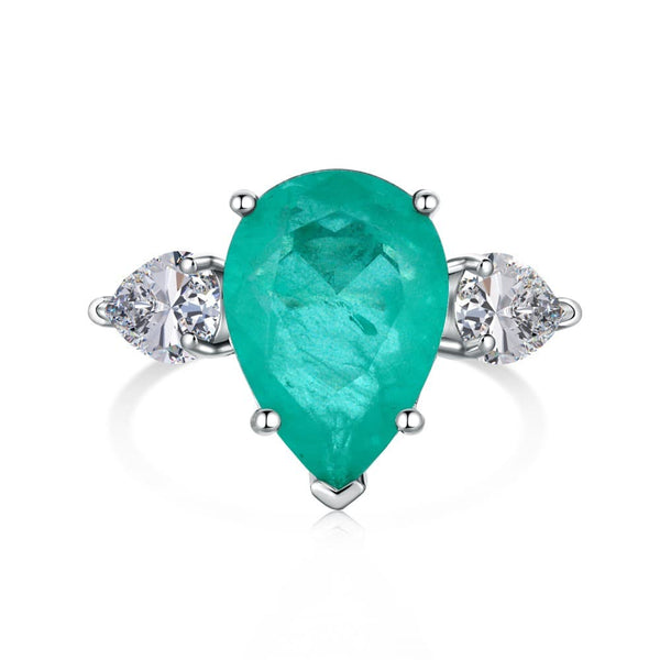 The Nova Ring - Paraiba Tourmaline | 925 Sterling Silver