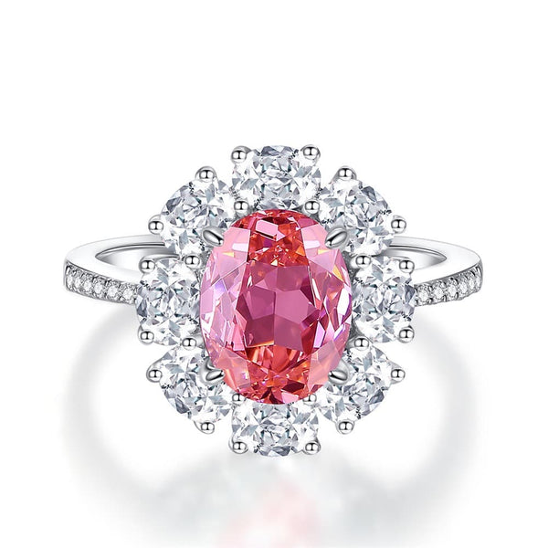 The Sweetheart Ring - Pink Sapphire | 925 Sterling Silver