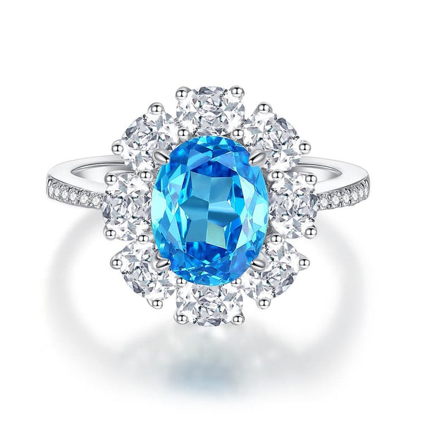 The Sweetheart Ring - Aquamarine | 925 Sterling Silver